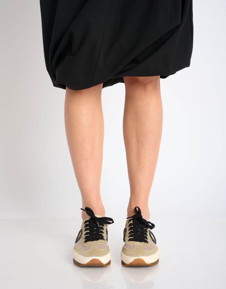 נעלי נשים - Aro - סניקרס JOANETA PLUS מבריק - פלטינה3