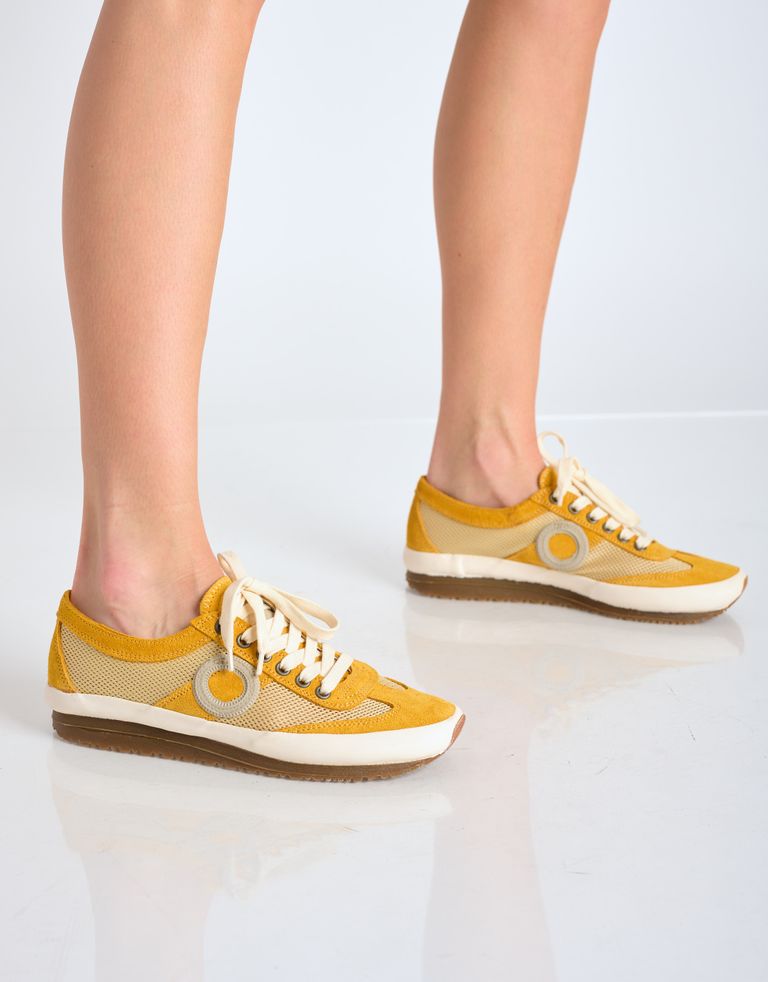 נעלי נשים - Aro - סניקרס JOANETA PLUS - צהוב3