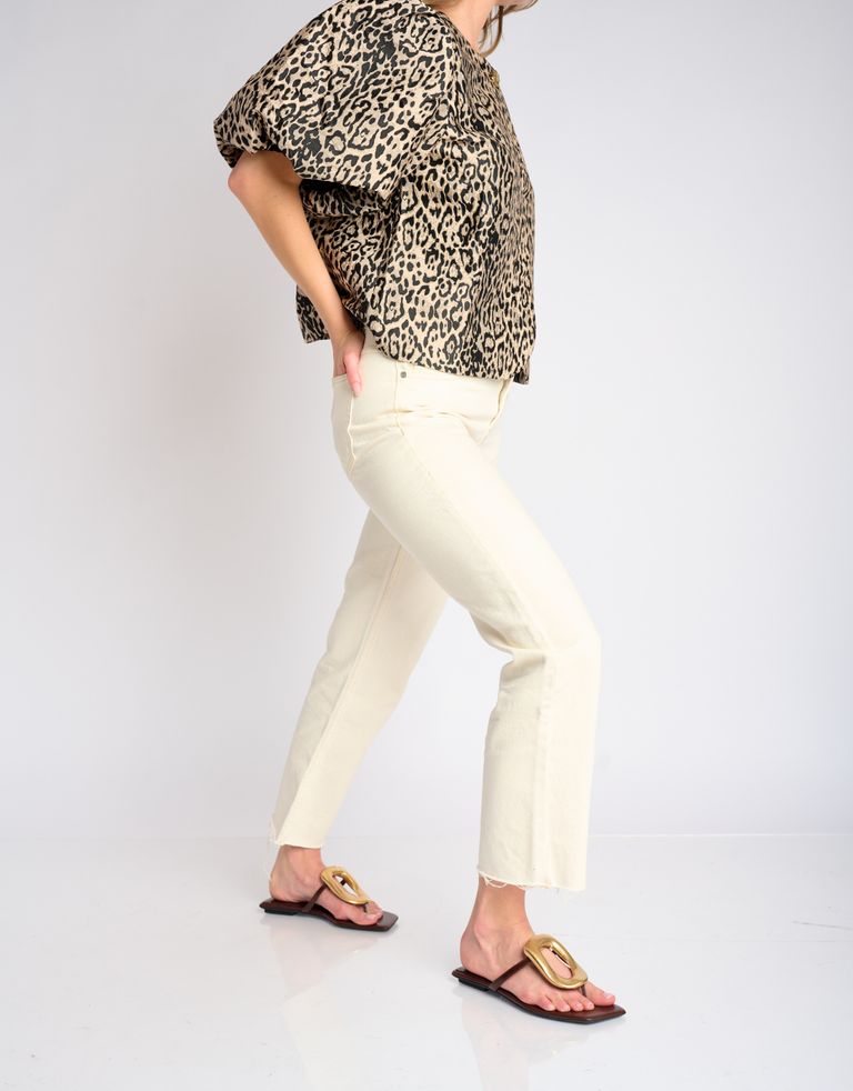 נעלי נשים - Jeffrey Campbell - כפכפים שטוחים LINQUES - חום2