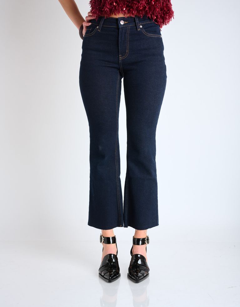 נעלי נשים - Jeffrey Campbell - סנדלי עקב לק MARIA - שחור1