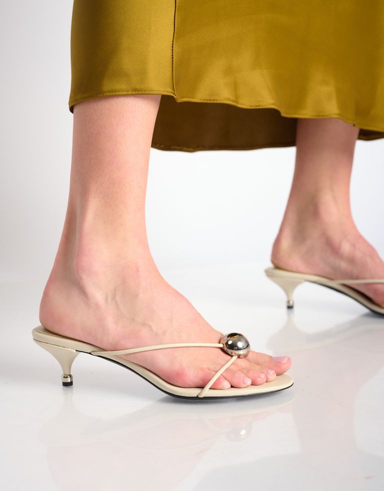 נעלי נשים - Jeffrey Campbell - כפכפי עקב  PRECIOSA - אופוויט2