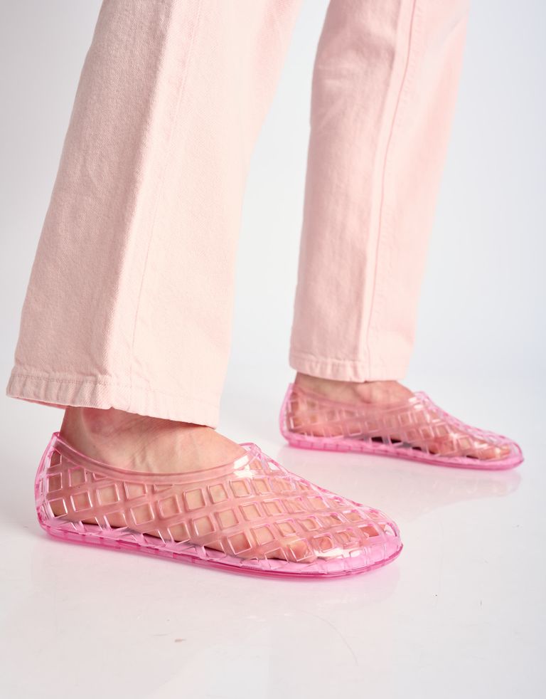 נעלי נשים - Jeffrey Campbell - נעלי גומי JELLZ - ורוד1