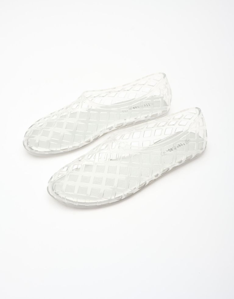 נעלי נשים - Jeffrey Campbell - נעלי גומי JELLZ - שקוף2