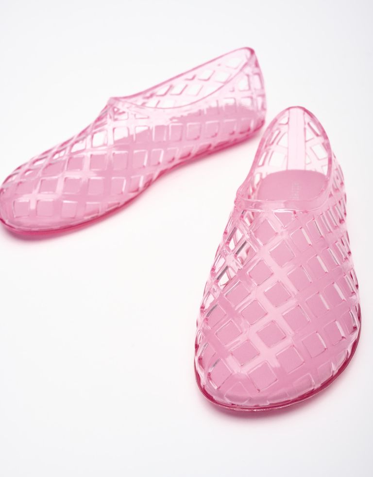 נעלי נשים - Jeffrey Campbell - נעלי גומי JELLZ - ורוד3