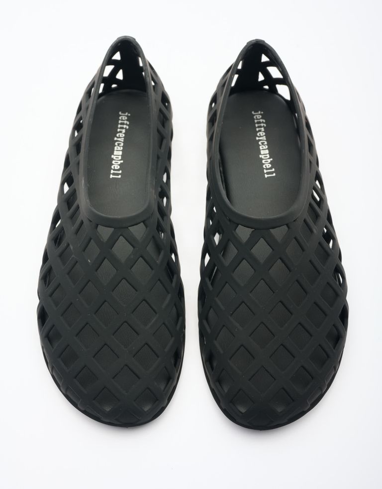 נעלי נשים - Jeffrey Campbell - נעלי גומי JELLZ - שחור3