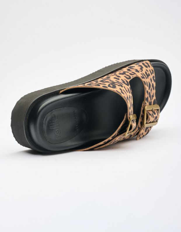 נעלי נשים - Rollie - כפכפים ACE ANIMAL - נמר