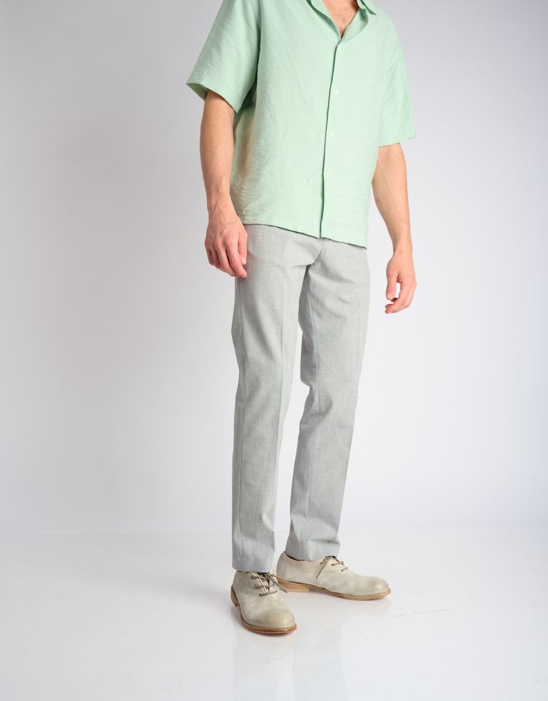 נעלי גברים - A.S. 98 - נעליי נובוק  DYAMOND - אפור בהיר2