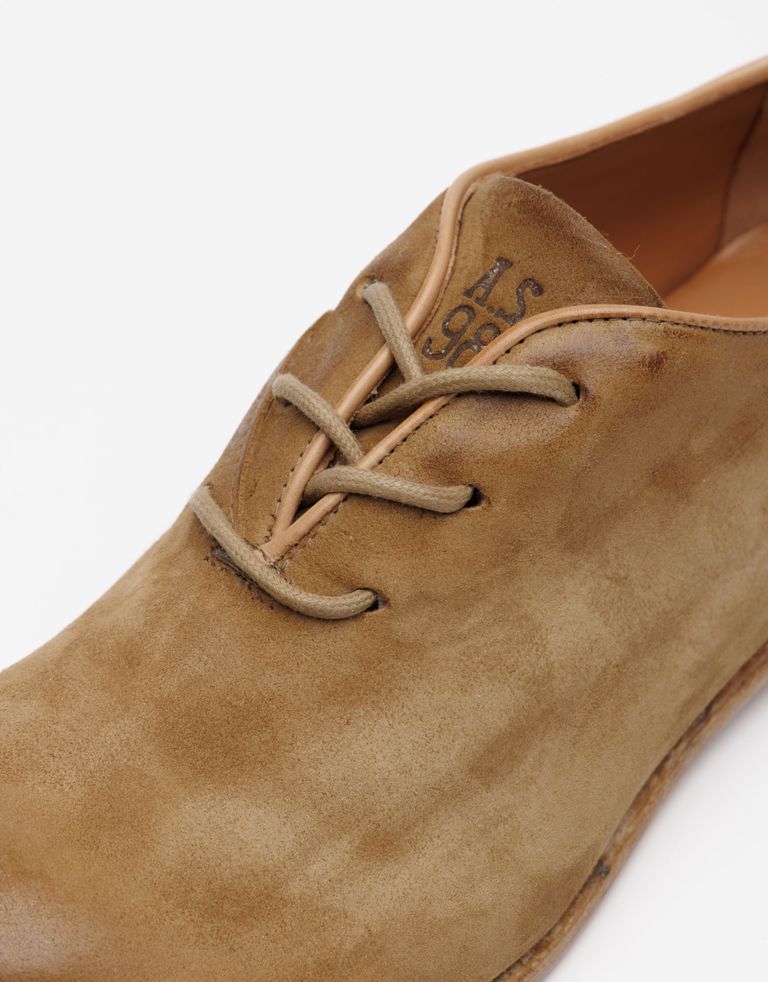 נעלי גברים - A.S. 98 - נעליי נובוק  DYAMOND - חום2