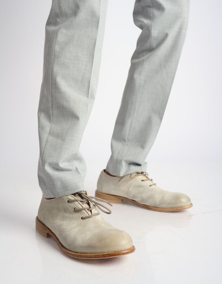 נעלי גברים - A.S. 98 - נעליי נובוק  DYAMOND - אפור בהיר4