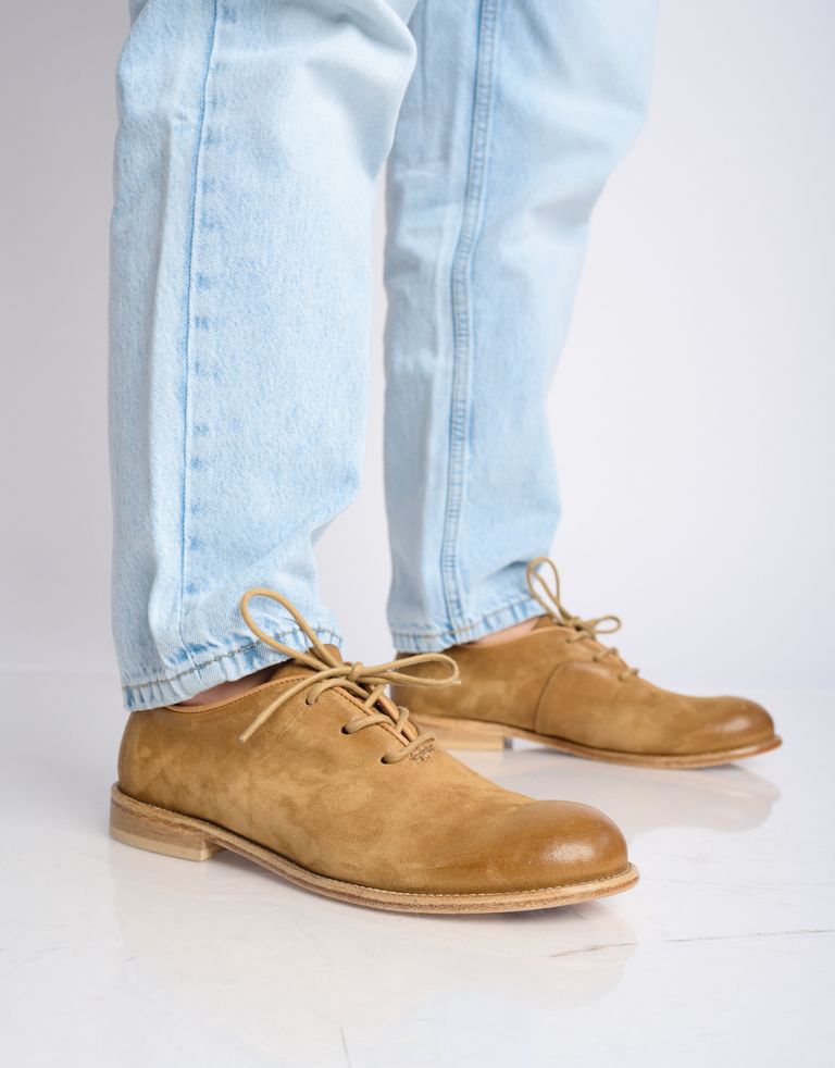 נעלי גברים - A.S. 98 - נעליי נובוק  DYAMOND - חום4