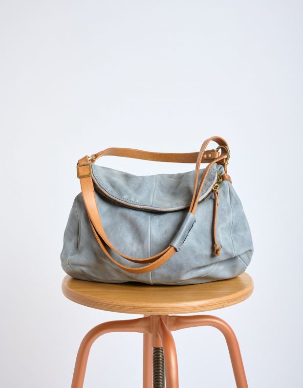 נעלי נשים - A.S. 98 - תיק צד VIOLETTA - תכלת