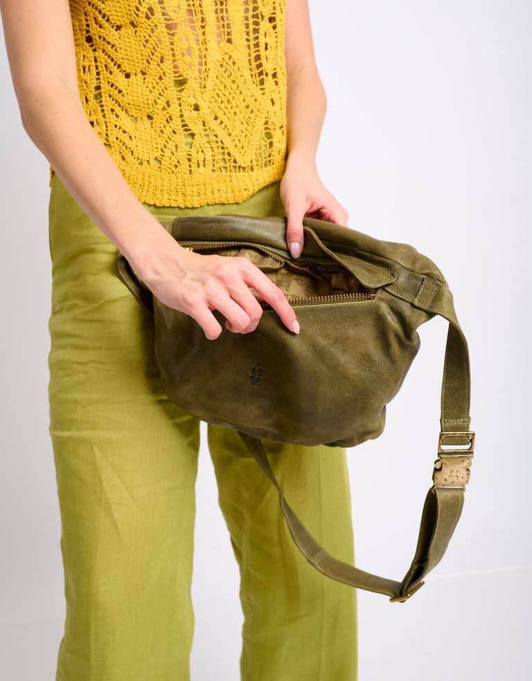 A.S. 98 - תיק פאוצ' גדול NICOLA - חאקי2