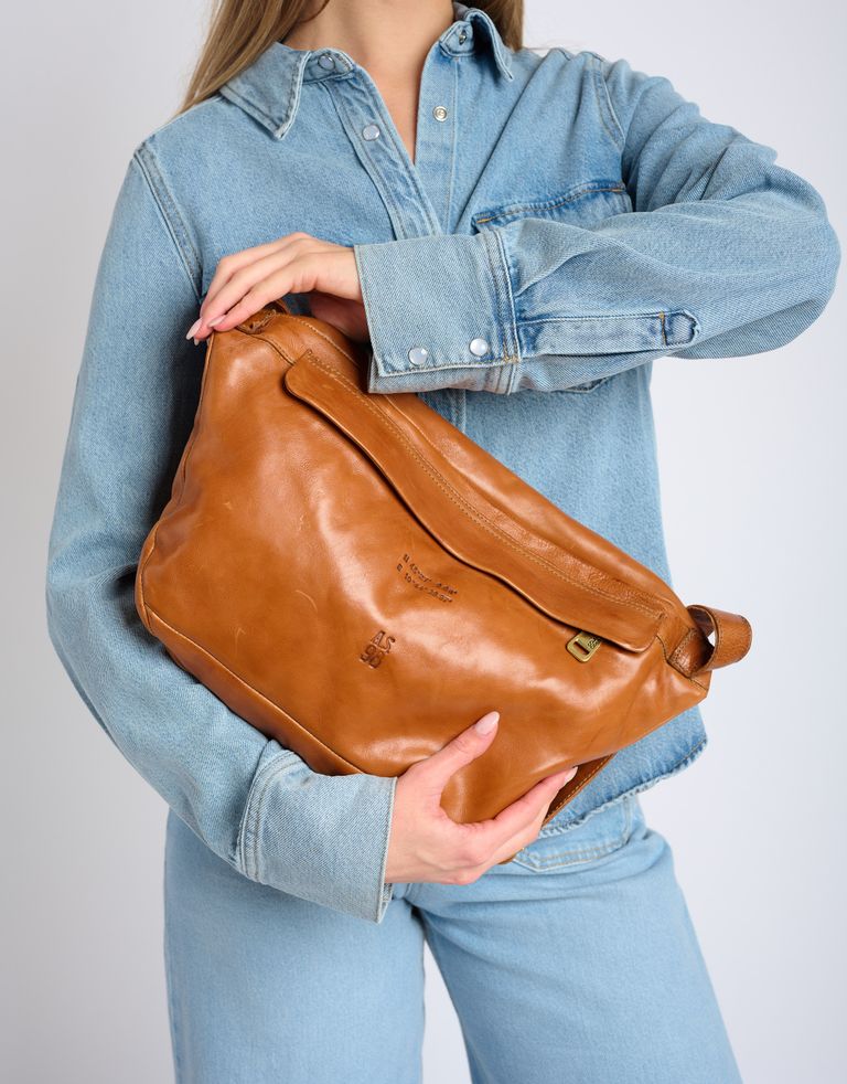 A.S. 98 - תיק פאוצ' גדול NICOLA - חום4