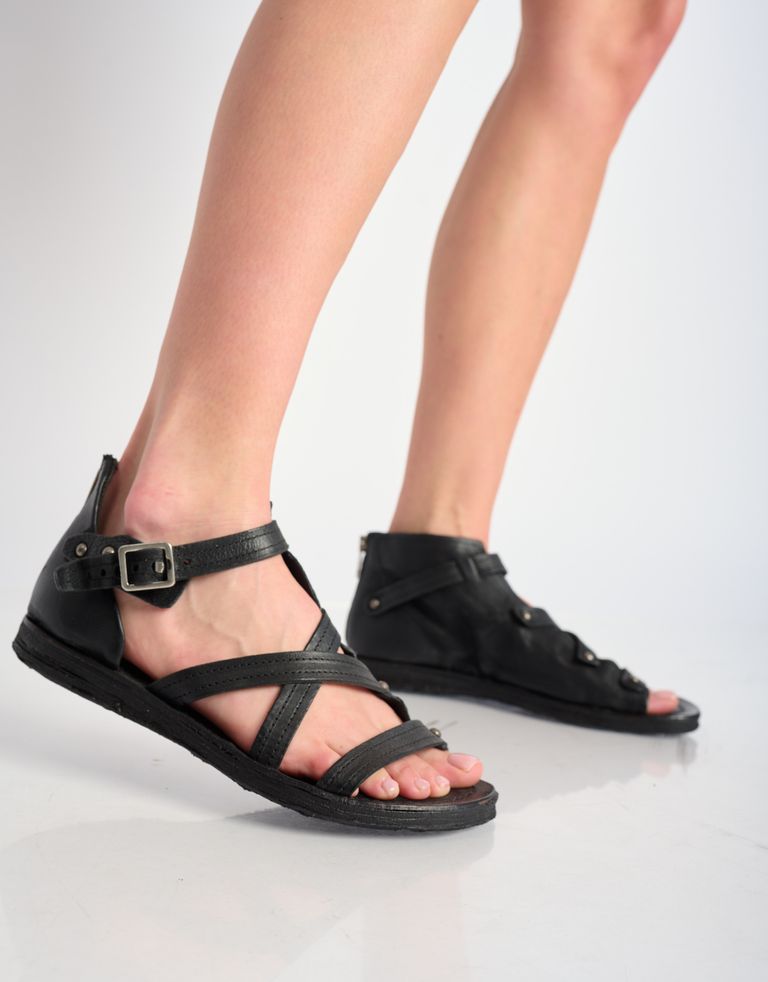 נעלי נשים - A.S. 98 - סנדלים גבוהים RAMOS - שחור2