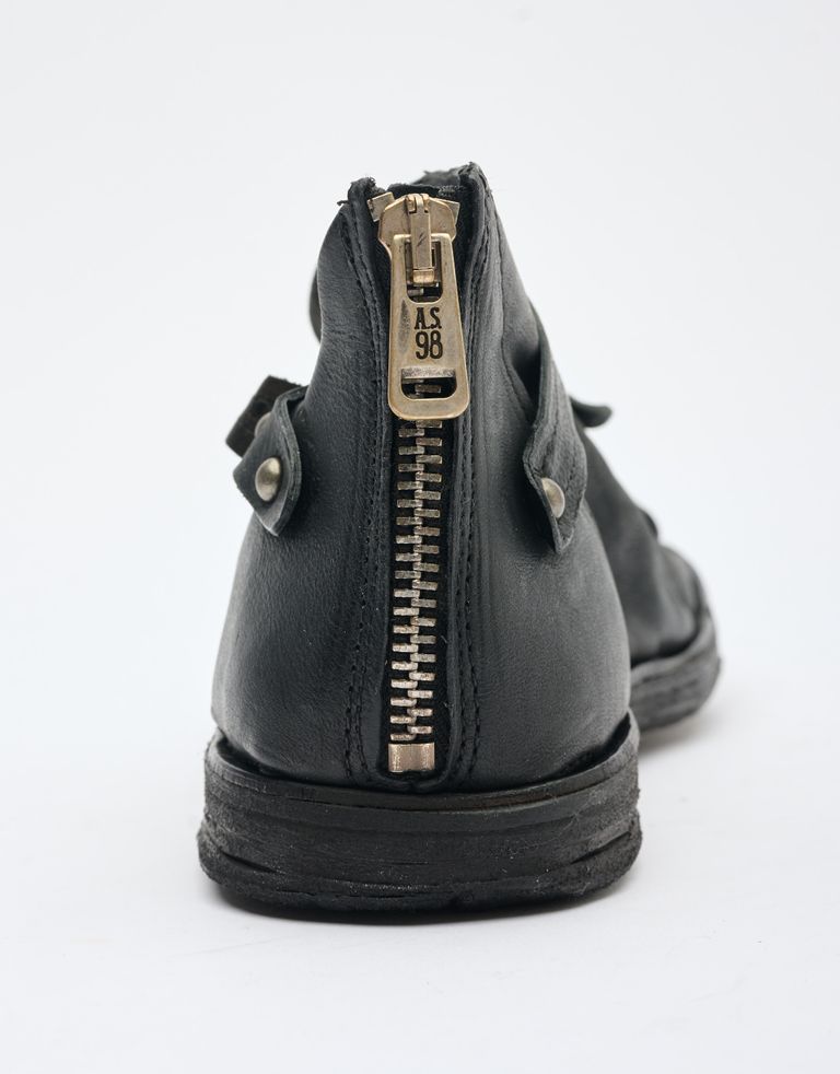 נעלי נשים - A.S. 98 - סנדלים גבוהים RAMOS - שחור4