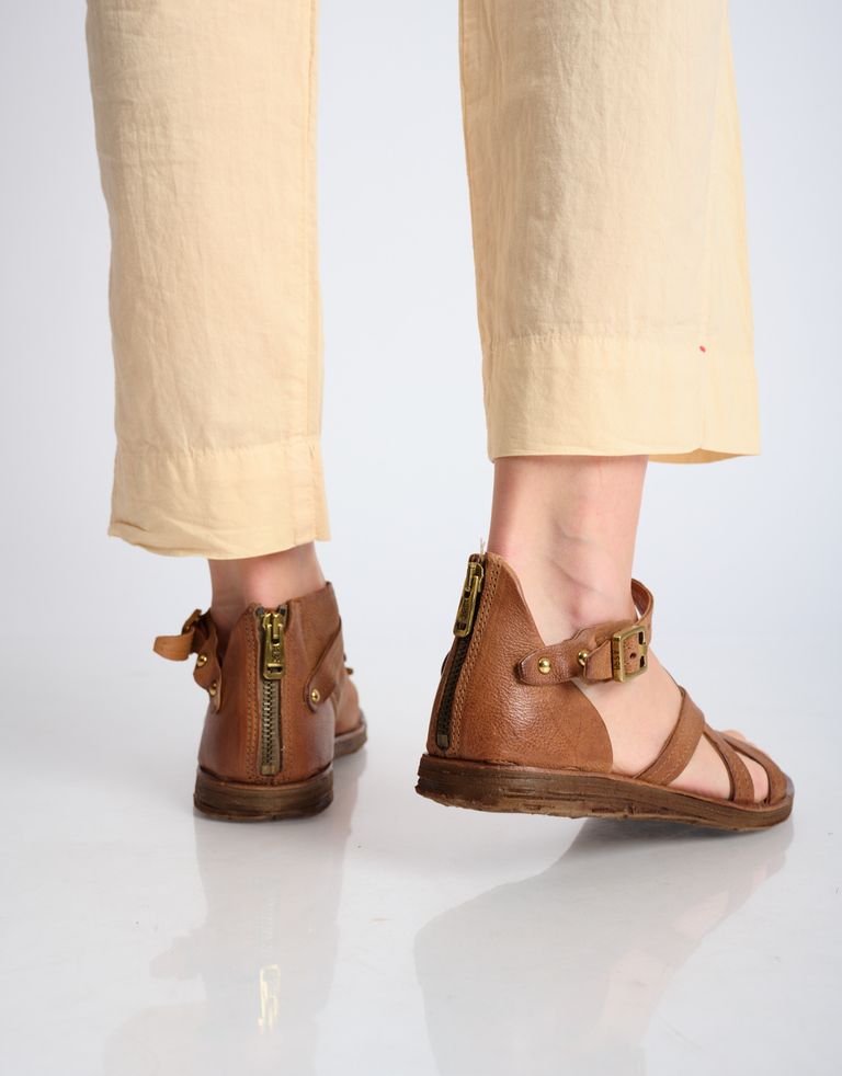 נעלי נשים - A.S. 98 - סנדלים גבוהים RAMOS - חום4