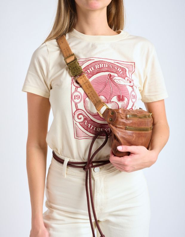 נעלי נשים - A.S. 98 - תיק פאוץ' CAPRI - חום