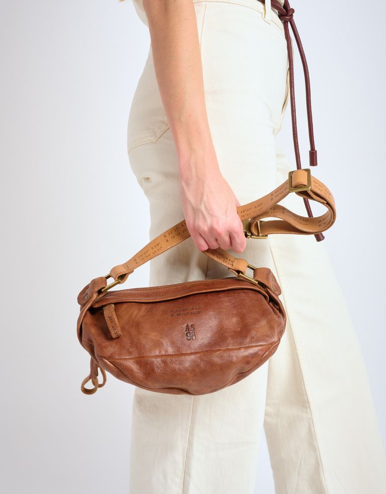 נעלי נשים - A.S. 98 - תיק פאוץ' CAPRI - חום3