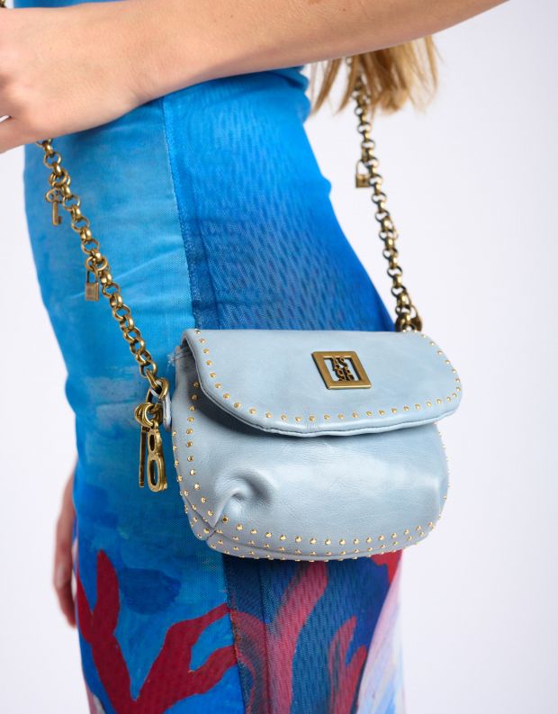 נעלי נשים - A.S. 98 - MAGGIA תיק ארנק קטן - תכלת