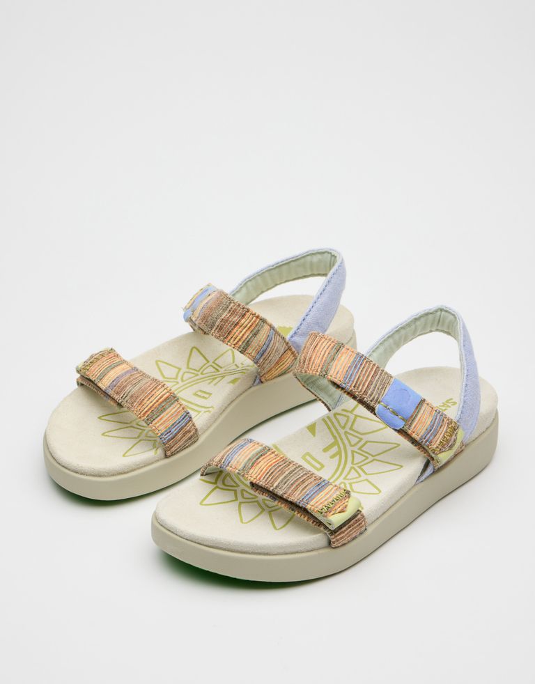 נעלי נשים - Satorisan - סנדלי KONA פסים - צבעוני2