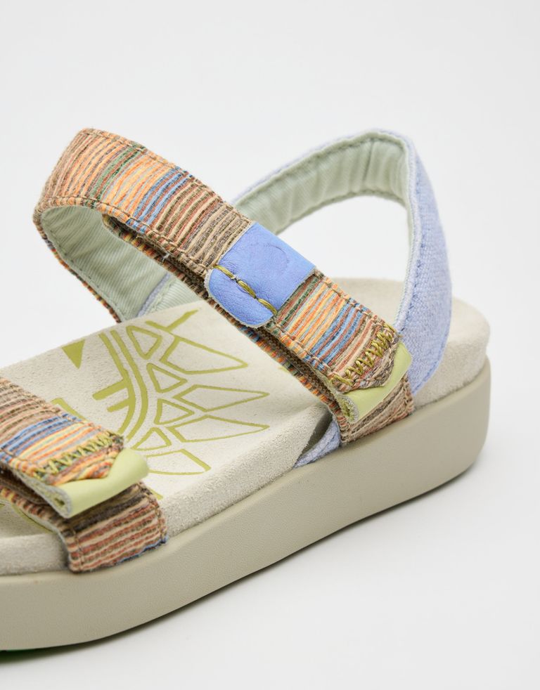 נעלי נשים - Satorisan - סנדלי KONA פסים - צבעוני4