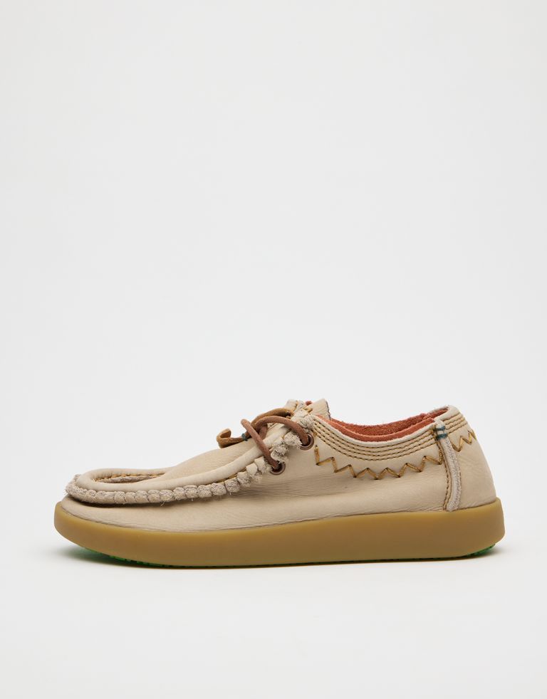 נעלי נשים - Satorisan - מוקסינים מעור KWAHU - בז'2