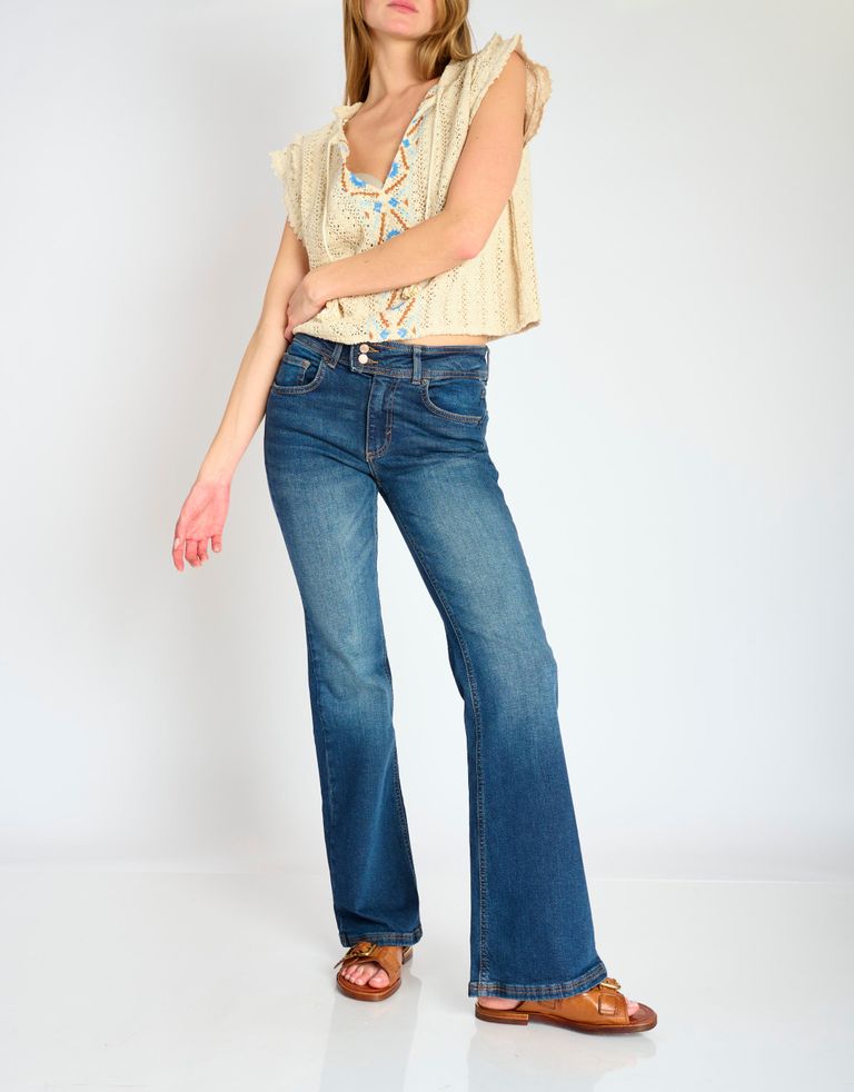 נעלי נשים - A.S. 98 - כפכפים שטוחים GOLDYOU - קאמל3