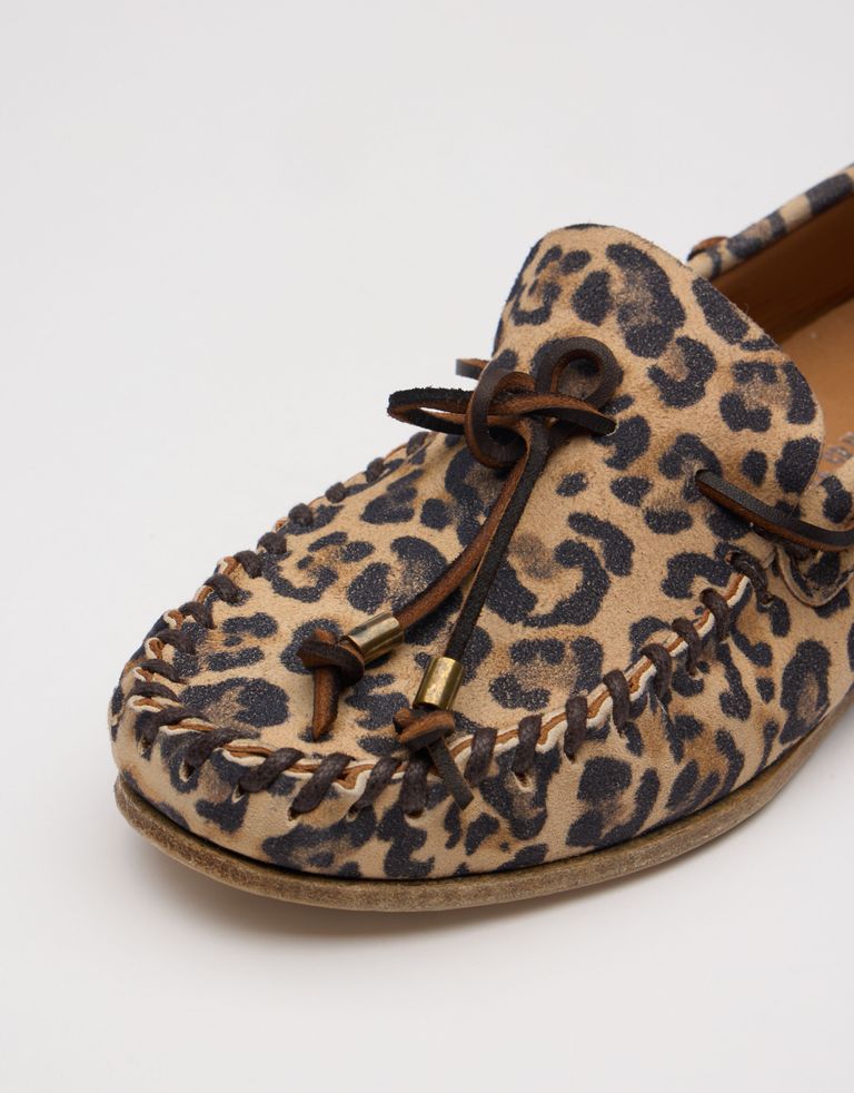 נעלי נשים - A.S. 98 - נעלי מוקסין DOWE - נמר2