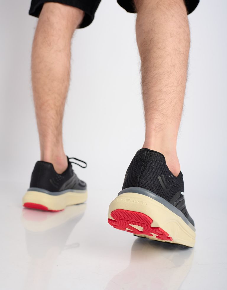 נעלי גברים - Fessura - סניקרס SPEED - שחור3