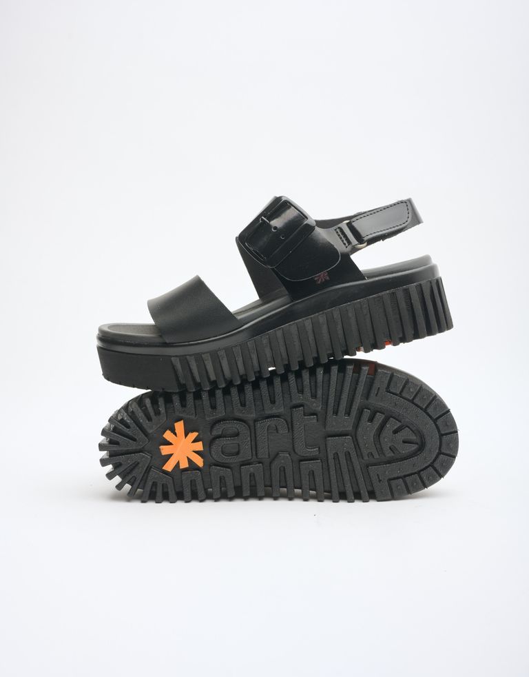 נעלי נשים - Art - סנדלים BRIGHTON - שחור3