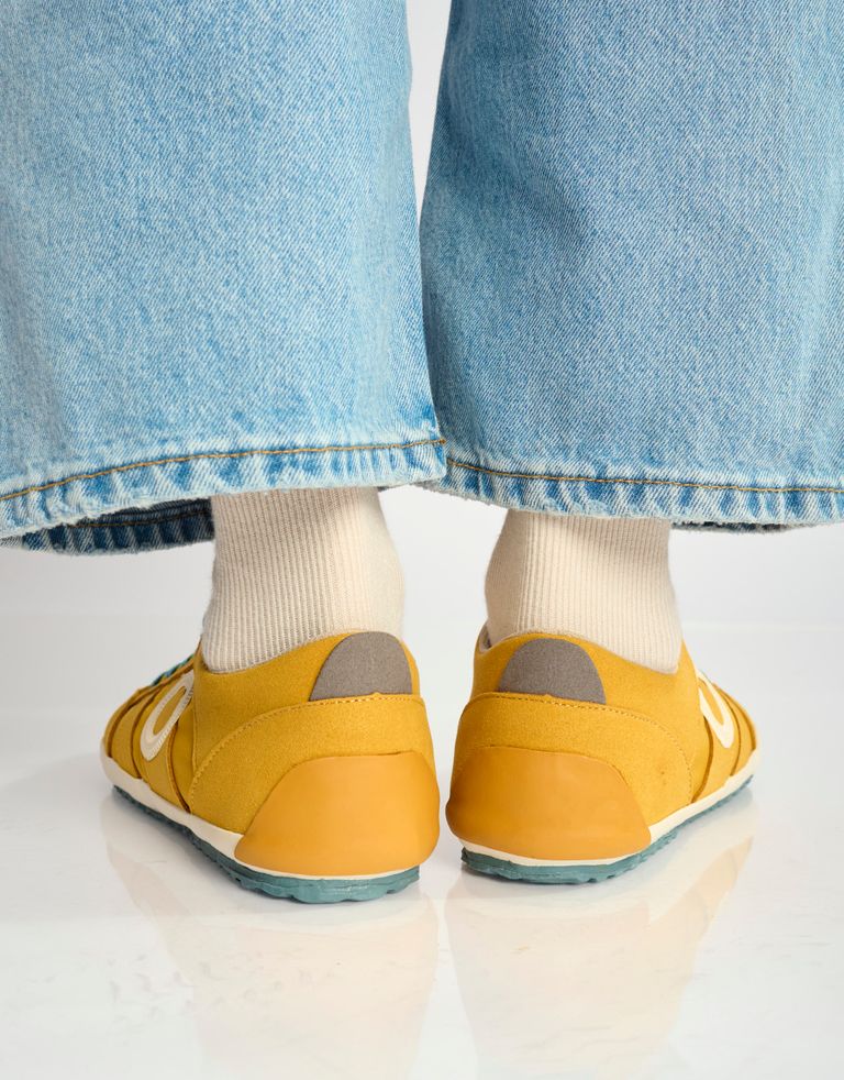 נעלי גברים - Aro - סניקרס טבעוני IDO - צהוב4