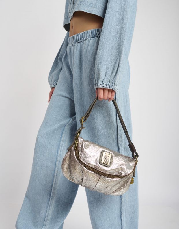 נעלי נשים - A.S. 98 - תיק צד קטן CARMINE - כסף