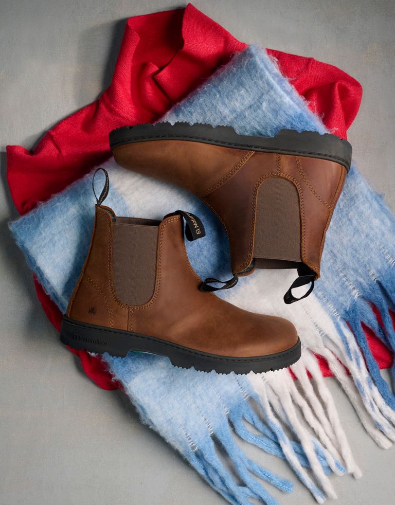 נעלי נשים - El Naturalista - מגפוני צ'לסי NOMADA - חום1