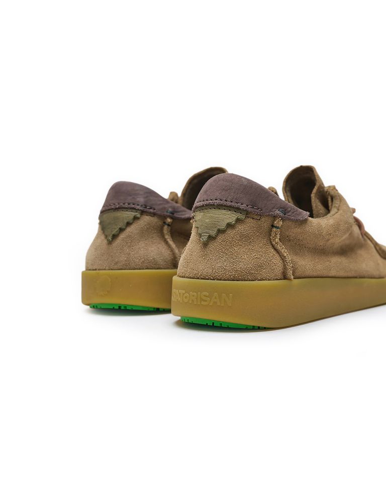 נעלי גברים - Satorisan - מוקסינים מזמש KWAHU - חום בהיר3