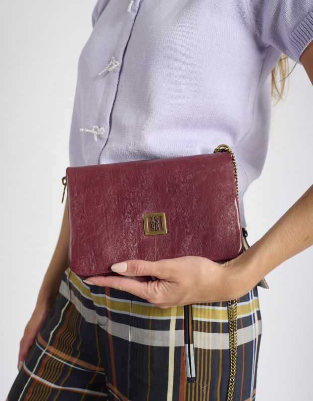 נעלי נשים - A.S. 98 - תיק קטן ELENA - בורדו