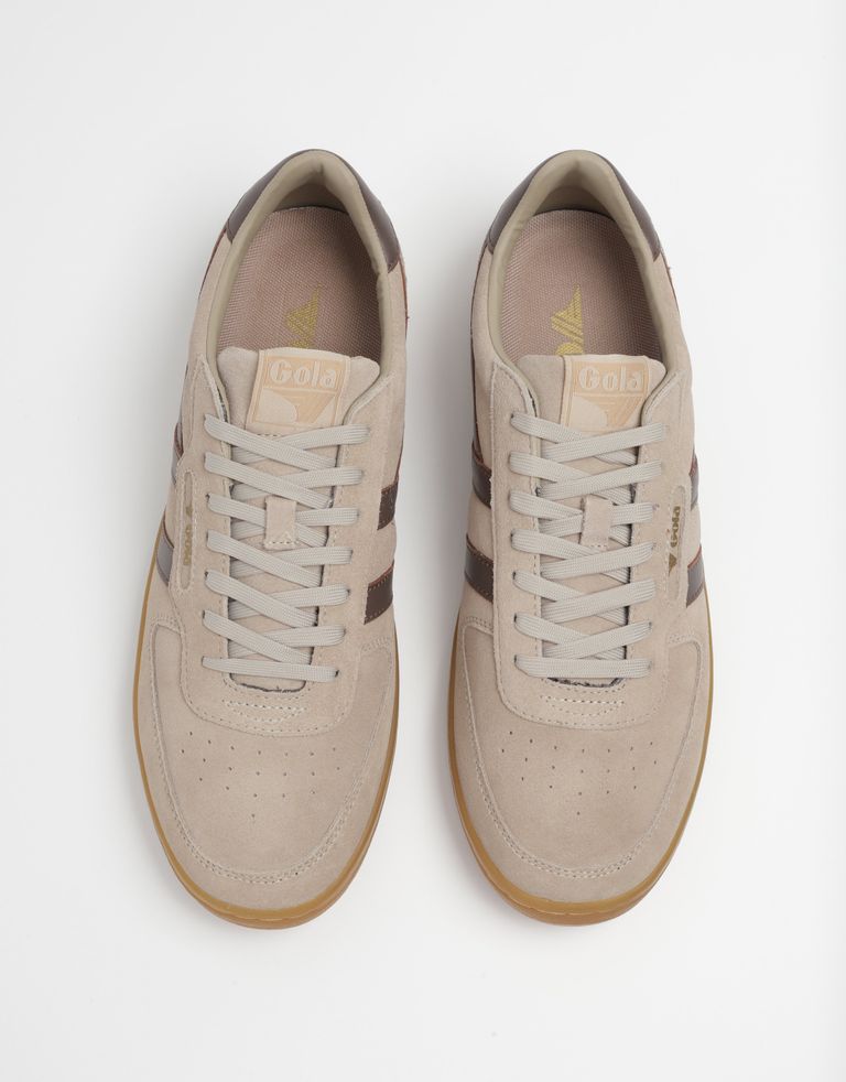 נעלי גברים - Gola - סניקרס HAWK SUEDE - בז'3