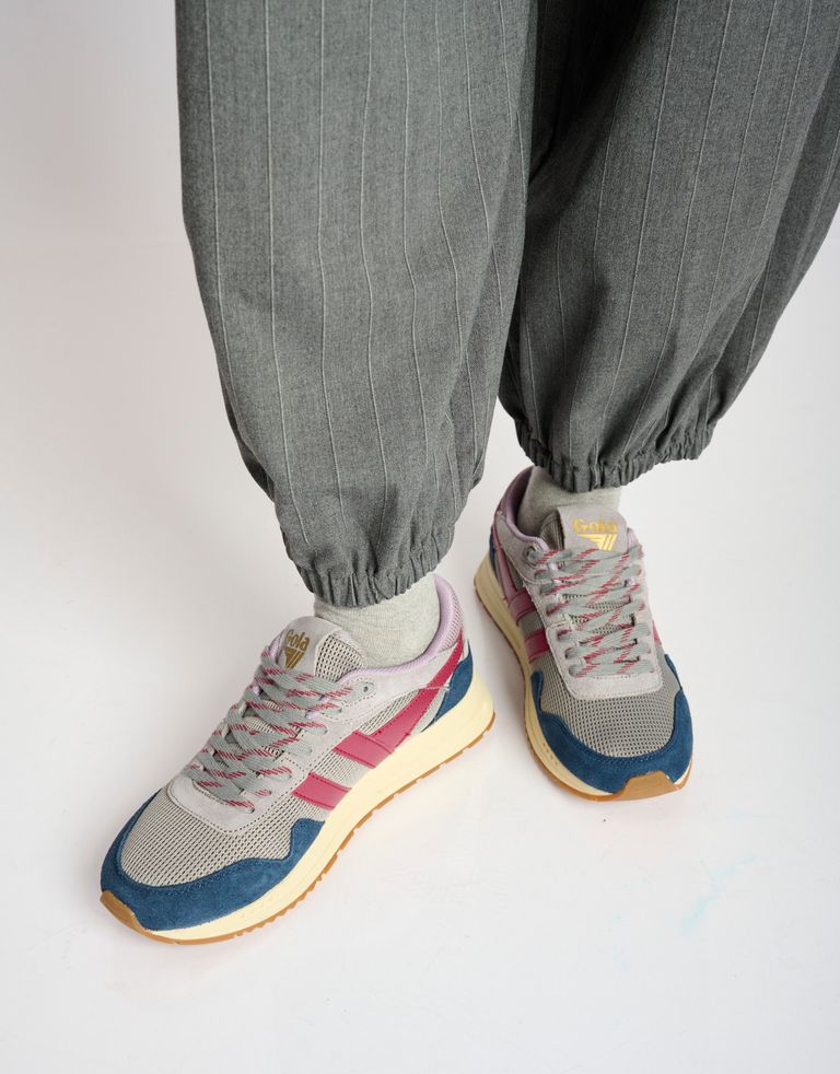 נעלי נשים - Gola - סניקרס DELTA - אפור   כחול