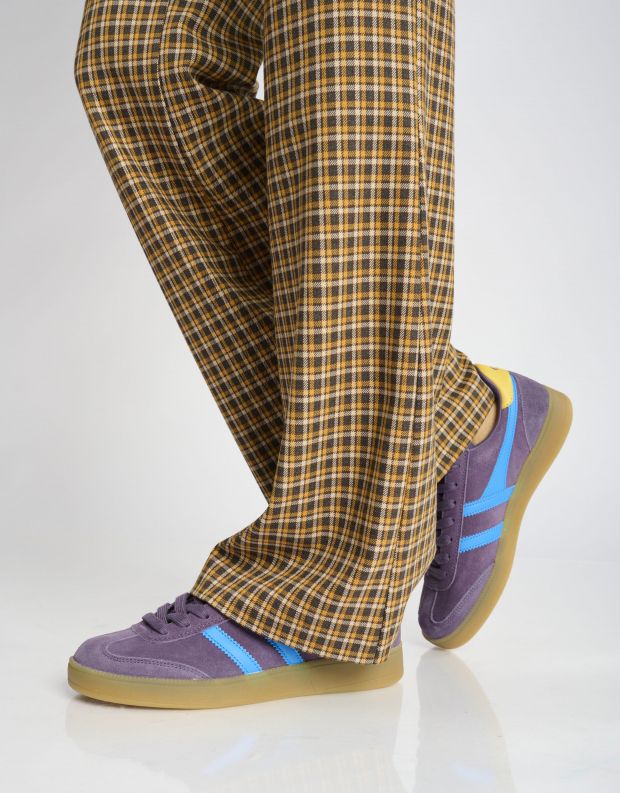 נעלי נשים - Gola - סניקס זמש צבעוני VIPER - סגול