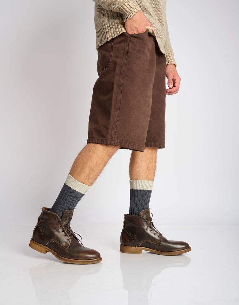 נעלי גברים - A.S. 98 - נעליים גבוהות CARRY B - חום3