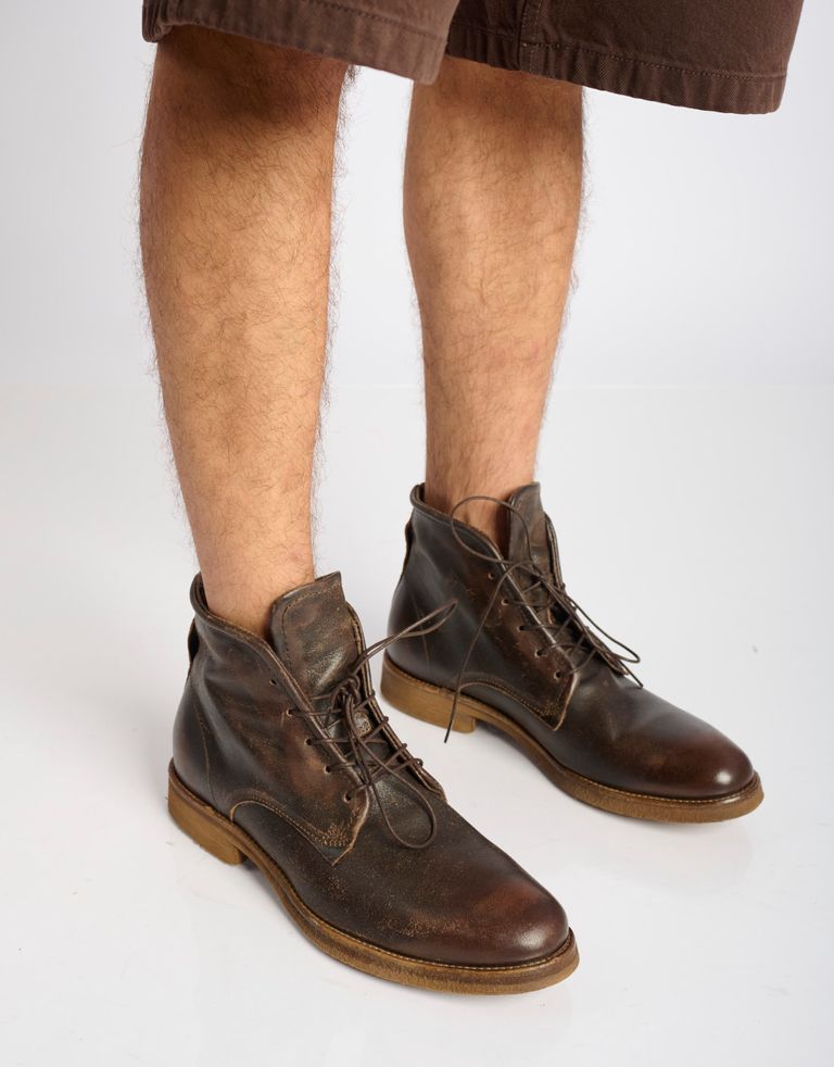 נעלי גברים - A.S. 98 - נעליים גבוהות CARRY B - חום4