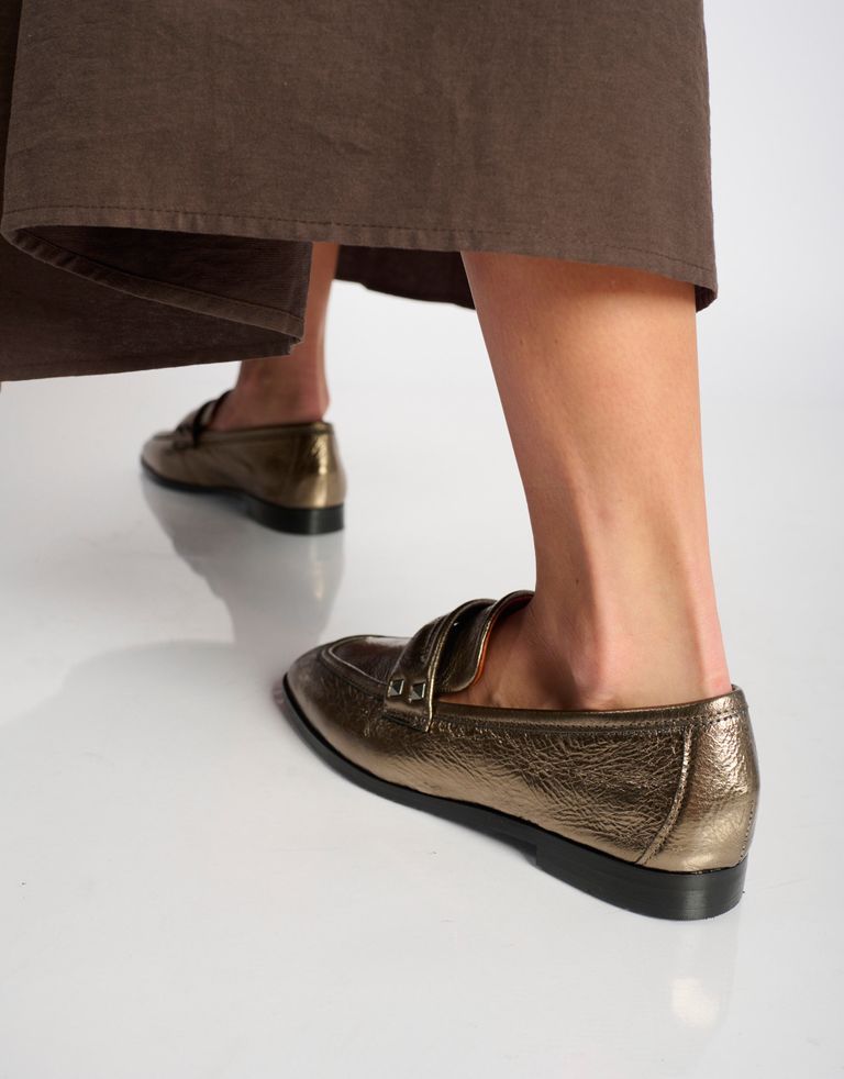 נעלי נשים - Mjus - נעלי מוקסין VOLTERRA - ברונזה2
