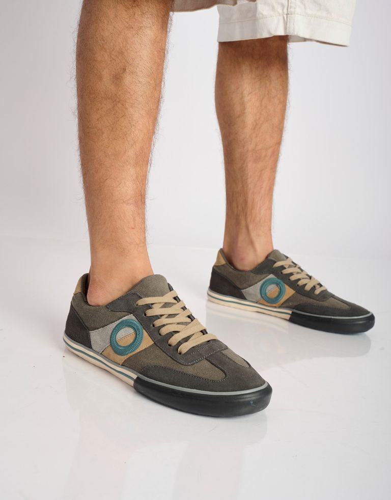 נעלי גברים - Aro - סניקרס POL - אפור כהה3