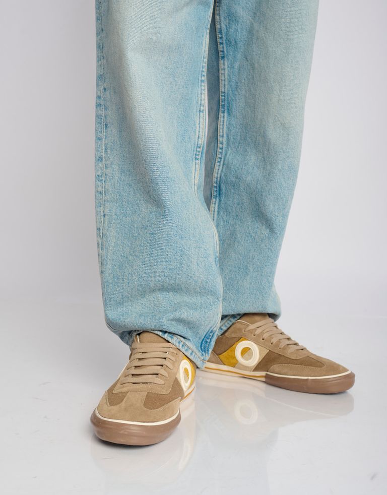 נעלי גברים - Aro - סניקרס POL - חום בהיר3