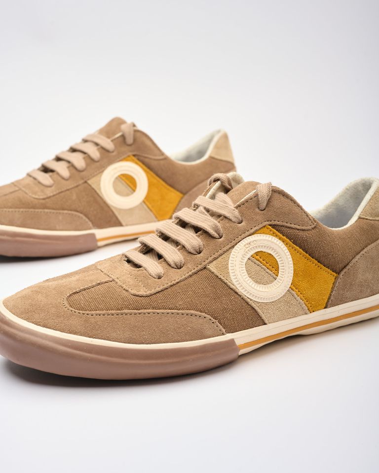 נעלי גברים - Aro - סניקרס POL - חום בהיר4