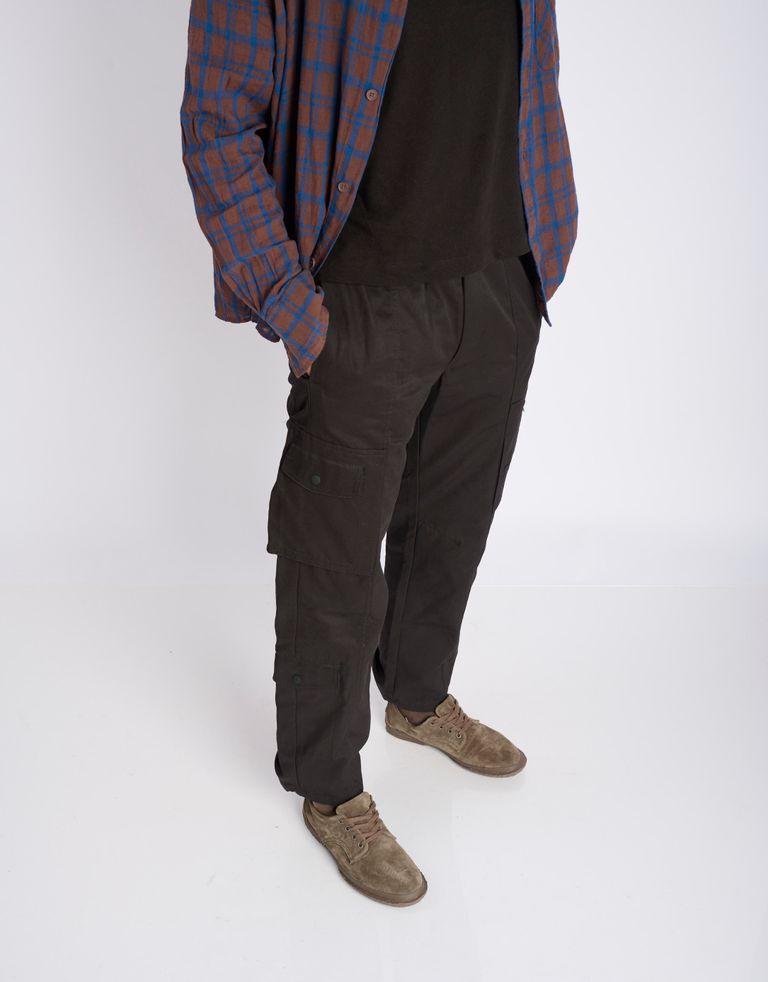 נעלי גברים - Aro - נעליים מזמש WILLY - חום3