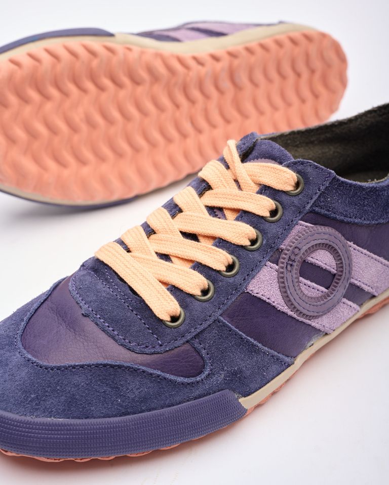 נעלי נשים - Aro - סניקרס נמוכות מעור IDO - סגול2