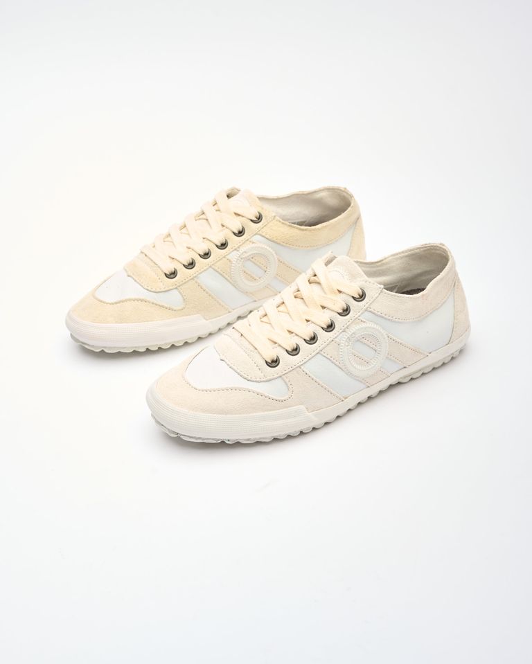 נעלי נשים - Aro - סניקרס נמוכות מעור IDO - לבן3