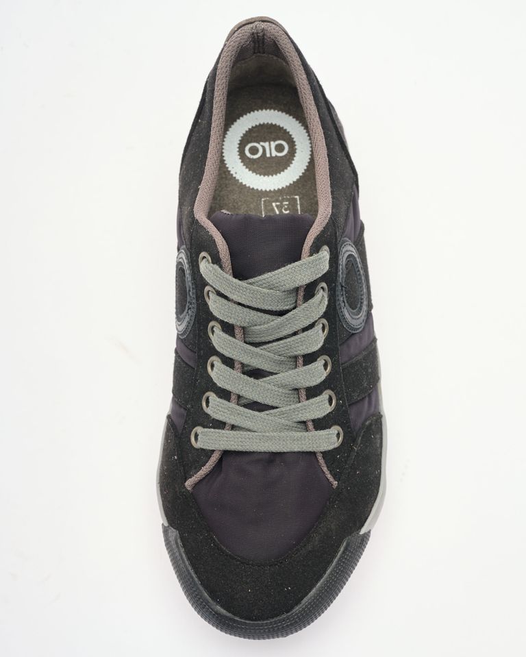 נעלי גברים - Aro - סניקרס טבעוני IDO - שחור1