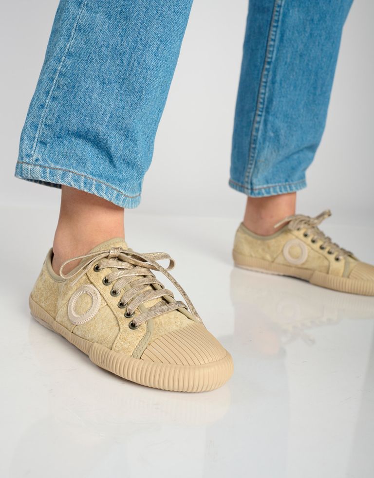 נעלי נשים - Aro - סניקרס מנצנצות CHARLIE - בז'3