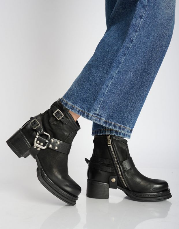 נעלי נשים - A.S. 98 - מגפונים CLIMB - שחור